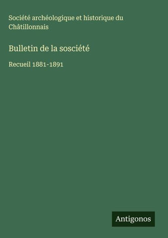 Bulletin de la sosciété