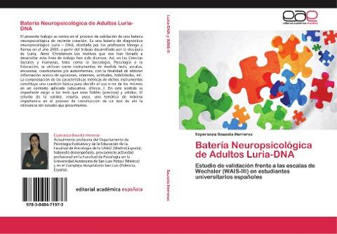 Batería Neuropsicológica de Adultos Luria-DNA