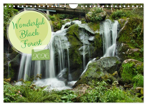 Wonderful Black Forest (Wall Calendar 2026 DIN A4 landscape), CALVENDO 12 Month Wall Calendar