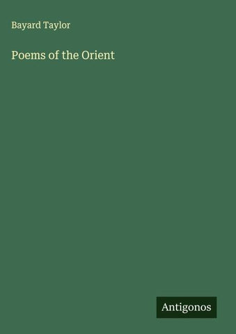 Poems of the Orient