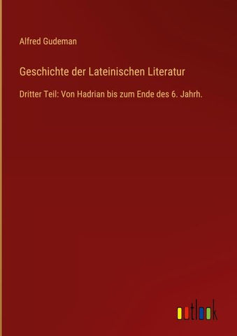 Geschichte der Lateinischen Literatur