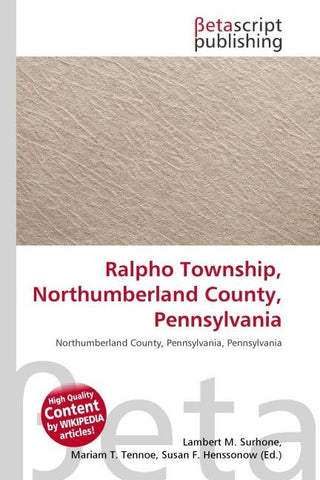 Ralpho Township, Northumberland County, Pennsylvania