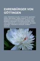 Ehrenbürger von Göttingen