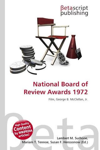 National Board of Review Awards 1972