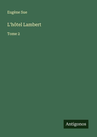 L'hôtel Lambert