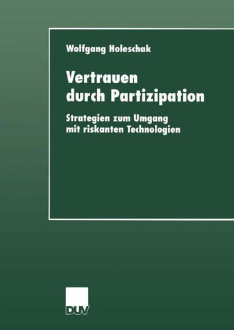 Vertrauen durch Partizipation