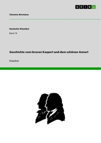Geschichte vom braven Kasperl und dem schönen Annerl