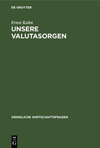 Unsere Valutasorgen