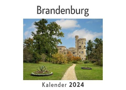 Brandenburg (Wandkalender 2024, Kalender DIN A4 quer, Monatskalender im Querformat mit Kalendarium, Das perfekte Geschenk)