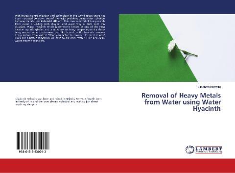 Removal of Heavy Metals from Water using Water Hyacinth