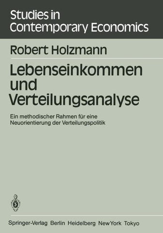 Lebenseinkommen und Verteilungsanalyse