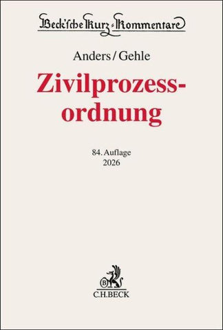 Zivilprozessordnung. ZPO