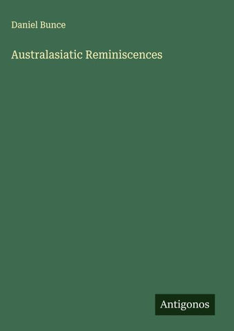 Australasiatic Reminiscences