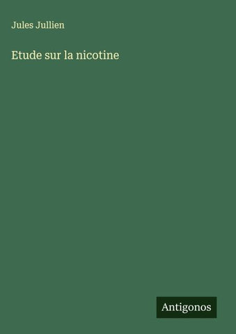 Etude sur la nicotine