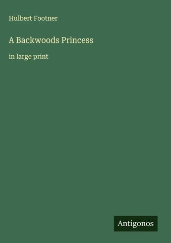 A Backwoods Princess