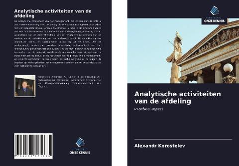 Analytische activiteiten van de afdeling