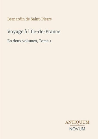 Voyage à l'Ile-de-France