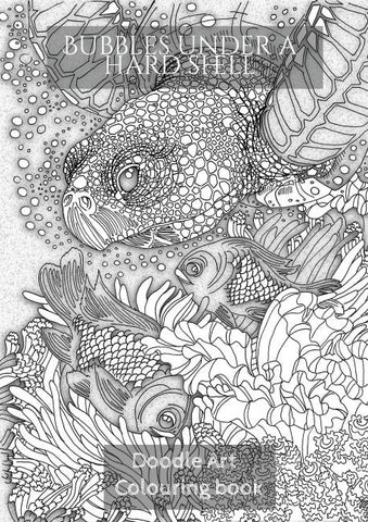 Bubbles under a hard shell