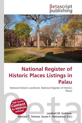 National Register of Historic Places Listings in Palau