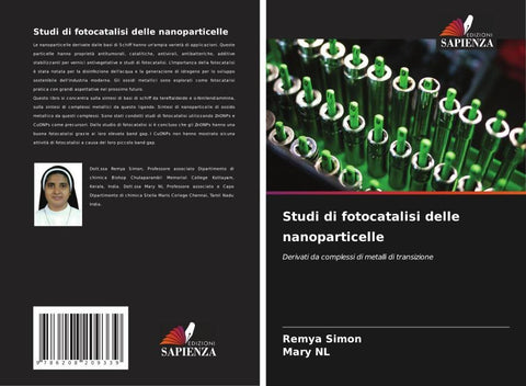Studi di fotocatalisi delle nanoparticelle