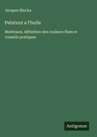 Peinture a l'huile