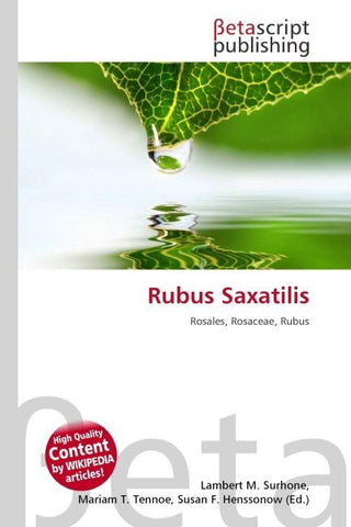 Rubus Saxatilis
