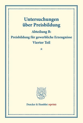 Die Preisentwicklung der Baumwolle und Baumwollfabrikate.
