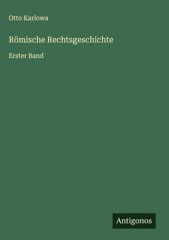 Römische Rechtsgeschichte