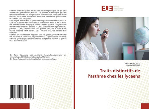 Traits distinctifs de l'asthme chez les lycéens