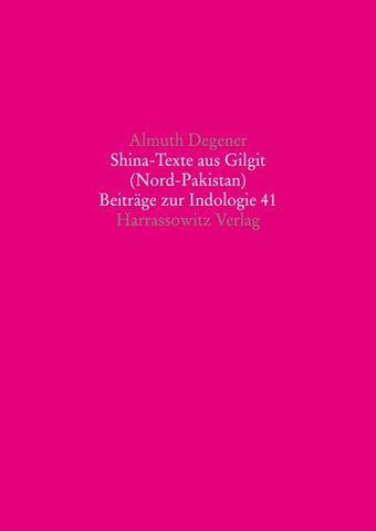 Shina-Texte aus Gilgit (Nord-Pakistan)