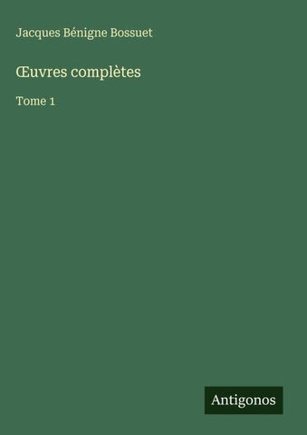 ¿uvres complètes