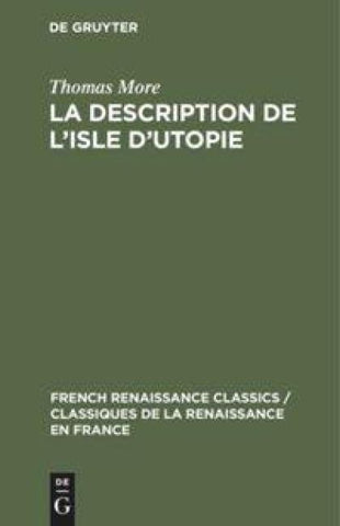 La description de l’isle d’utopie