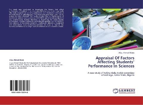 Appraisal Of Factors Affecting Students'   Performance In Sciences