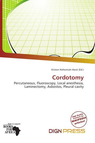 Cordotomy