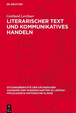 Literarischer Text und kommunikatives Handeln