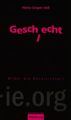 Geschlecht, 4. Auflage