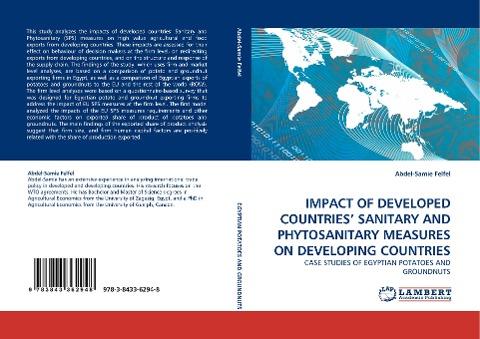 IMPACT OF DEVELOPED COUNTRIES'' SANITARY AND PHYTOSANITARY MEASURES ON DEVELOPING COUNTRIES