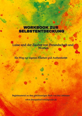 Workbook zur Selbstentdeckung