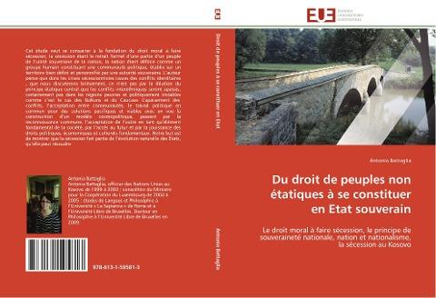 Du droit de peuples non étatiques à se constituer en Etat souverain