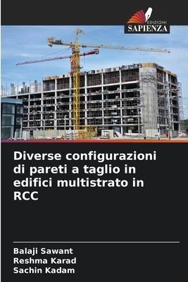 Diverse configurazioni di pareti a taglio in edifici multistrato in RCC