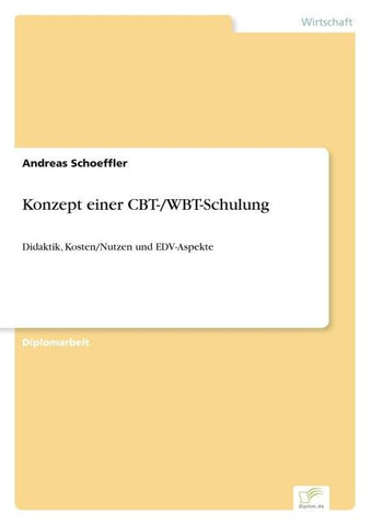 Konzept einer CBT-/WBT-Schulung