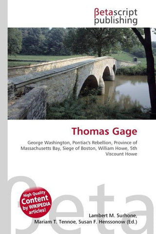 Thomas Gage
