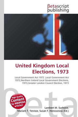 United Kingdom Local Elections, 1973