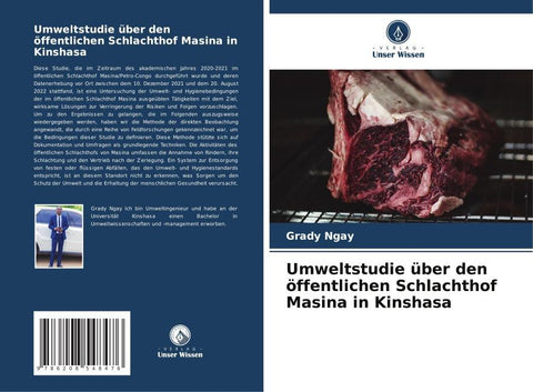 Umweltstudie über den öffentlichen Schlachthof Masina in Kinshasa