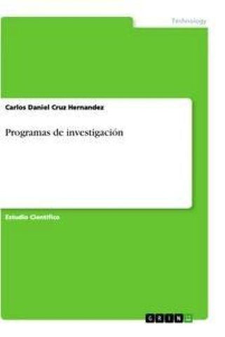 Programas de investigación