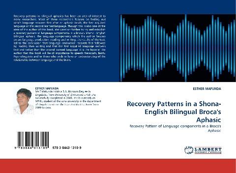 Recovery Patterns in a Shona- English Bilingual Broca''s Aphasic