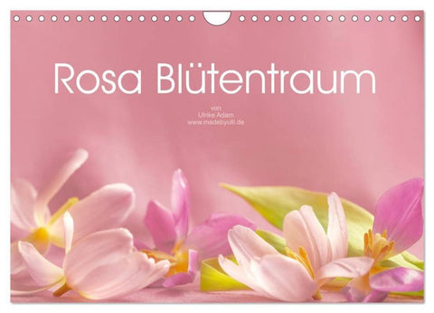 Rosa Blütentraum (Wandkalender 2026 DIN A4 quer), CALVENDO Monatskalender