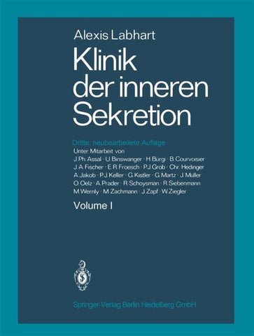 Klinik der inneren Sekretion