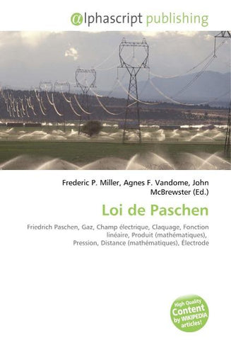 Loi de Paschen