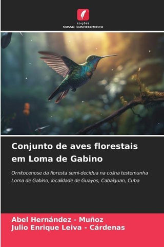 Conjunto de aves florestais em Loma de Gabino